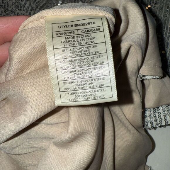 BB Dakota by Steve Madden Sequin Dress Women’s Size Large - Picture 12 of 14